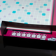 Some games don’t translate to a giant touchscreen as well as others. Scrabble requires players to use a physical shield to keep their letter tiles hidden from other players.